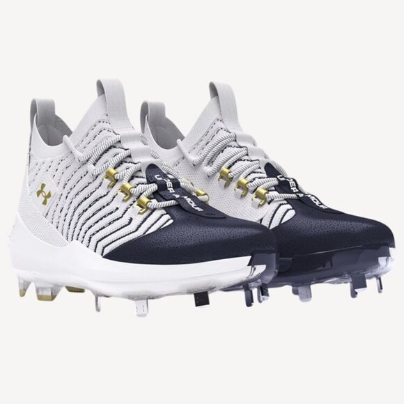 Under Armour Other - Under Armour Mens Harper 9 Pro ST Metal Baseball Cleats 3027445-103 Size 8.5